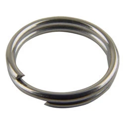 Mustad Nickel Split Ring 9950N